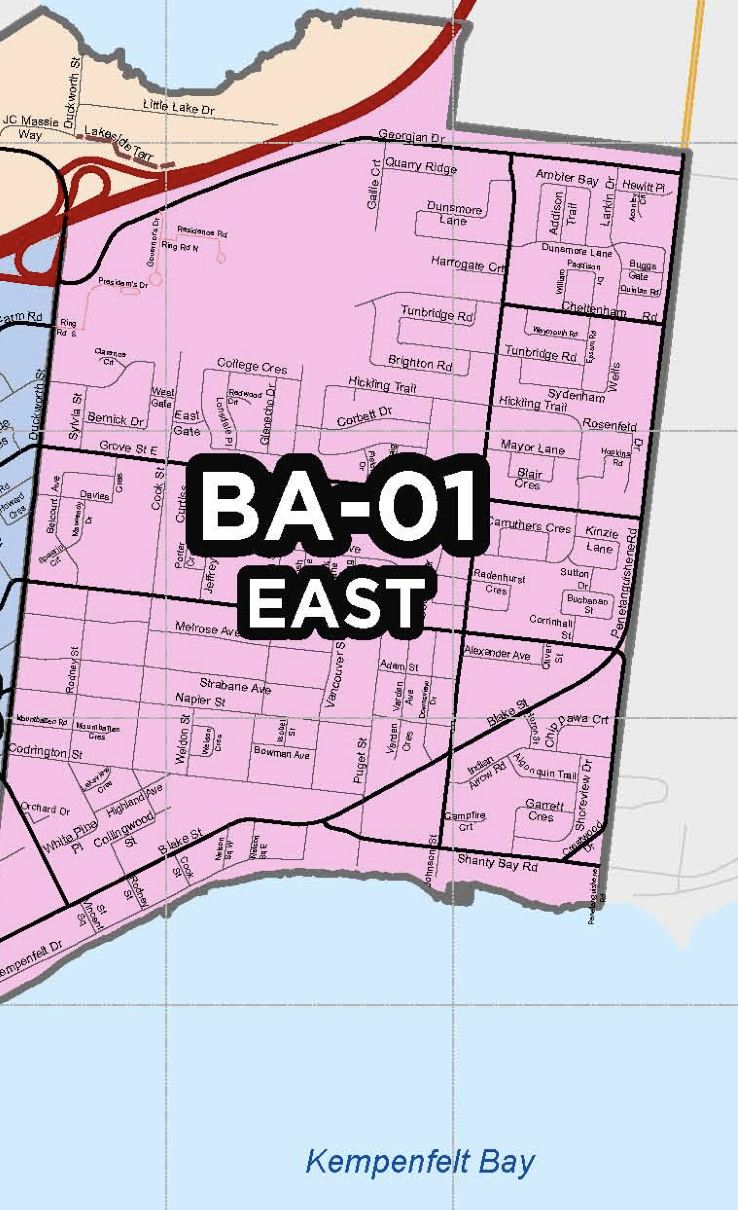 East End Barrie (BA01) East End Barrie (BA01)